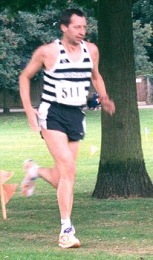 John at the St Albans Relay 2001