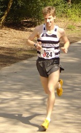 Dennis at the National 12 stage relay - Sutton Park 2004