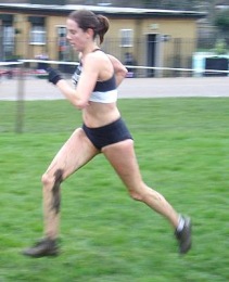 Lindsay at the Southern Cross Country Championships - Parliament Hill 2005