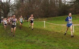 Alex at the Southern Cross Country Championships - Parliament Hill 2005