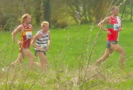 Joseph at the SEAA 12 stage relay - Milton Keynes - April 2005