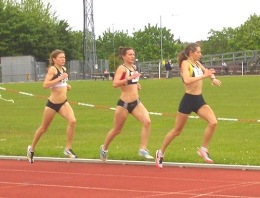 Svenja at the Middlesex Championships - 14th May 2005