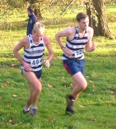 Joseph and Tom at the North London Champs - Alexandra Palace - 12th November 2005