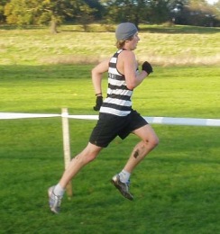 Jonathan at the London Champs - Parliament Hill - 19th November 2005