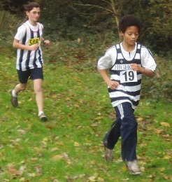 NW London Young Athletes Cross Country - Trent Park 3rd December 2005