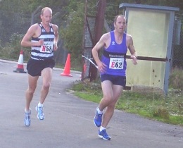 South of England 6 stage Road Relay - Aldershot 23rd Sept 2006