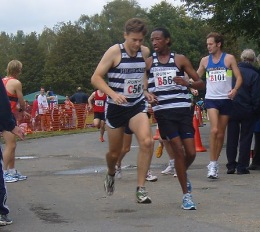 Southern 6 stage relay - Aldershot - 29th September 2007