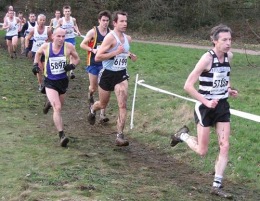 John at the SEAA Championships - Parliament Hill Fields 29/01/2008