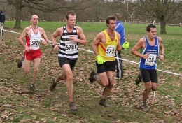 Dan at the SEAA Championships - Parliament Hill Fields 29/01/2008