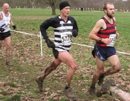 Chris at the SEAA Championships - Parliament Hill Fields 29/01/2008