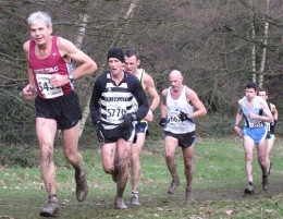 Chris at the SEAA Championships - Parliament Hill Fields 29/01/2008