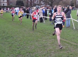 Ryan at the SEAA Championships - Parliament Hill Fields 29/01/2008