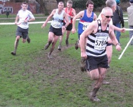 Kevin at the SEAA Championships - Parliament Hill Fields 29/01/2008