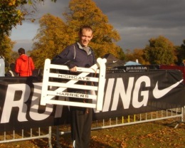 Peter Downie at the National 6 Stage Relay - Sutton Park - 17th October 2009