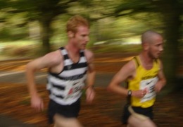 Peter Nowill at the National 6 Stage Relay - Sutton Park - 17th October 2009